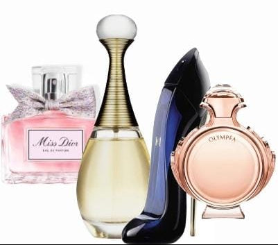 香水4点セット | ミス ディオール、ジャドール、グッドガール、オリンピア 100ml