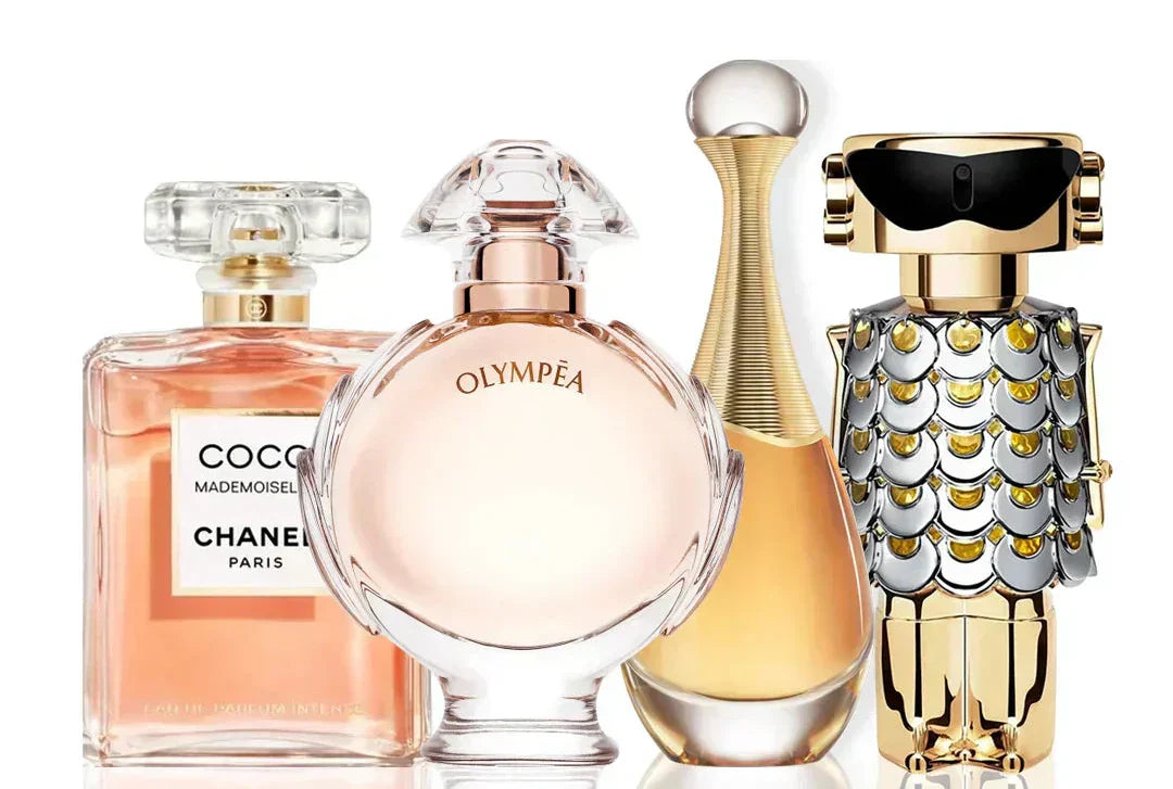 香水4点セット | ココ シャネル、オリンピア、ジャドール、フェイム 100ml